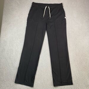 Vuori Halo Dreamknit Black Wide Leg Stretch Yoga Pants Women's Size XL *